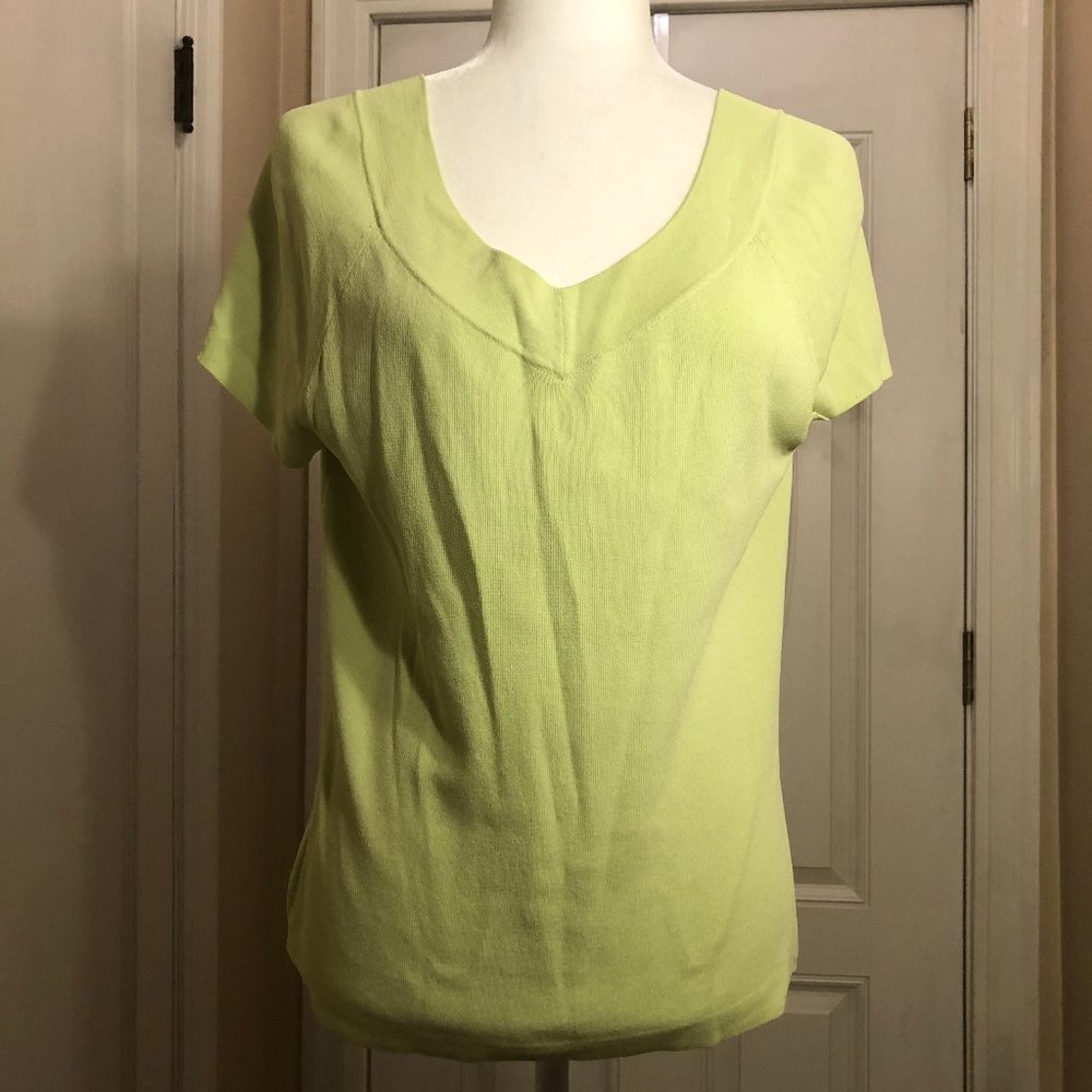 Talbots Short Sleeve Sweater | M